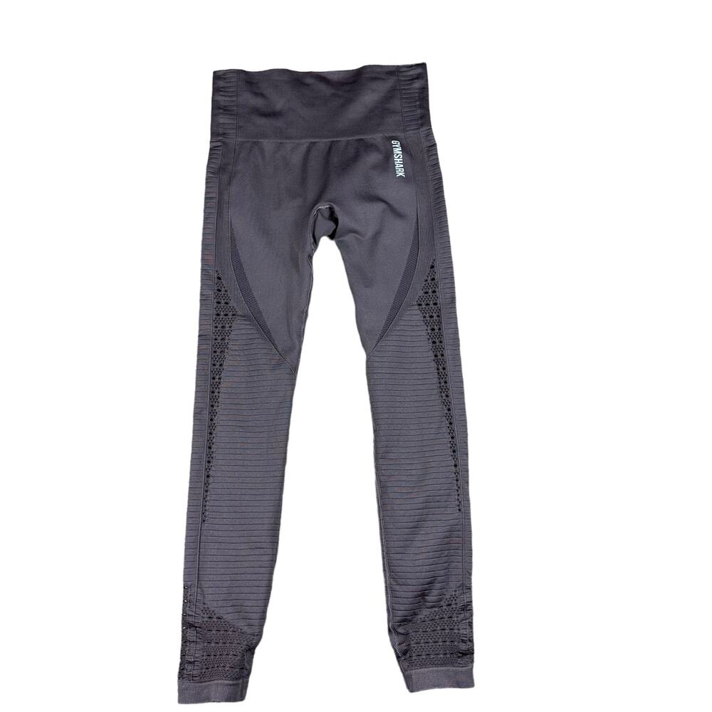 GYMSHARK Energy Seamless Leggings‎ High Waisted Gym Workout Mauve Purple